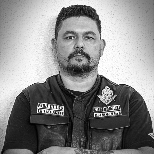 Presidente Filhos da Viúva Brasil Motoclube Cristian Querim